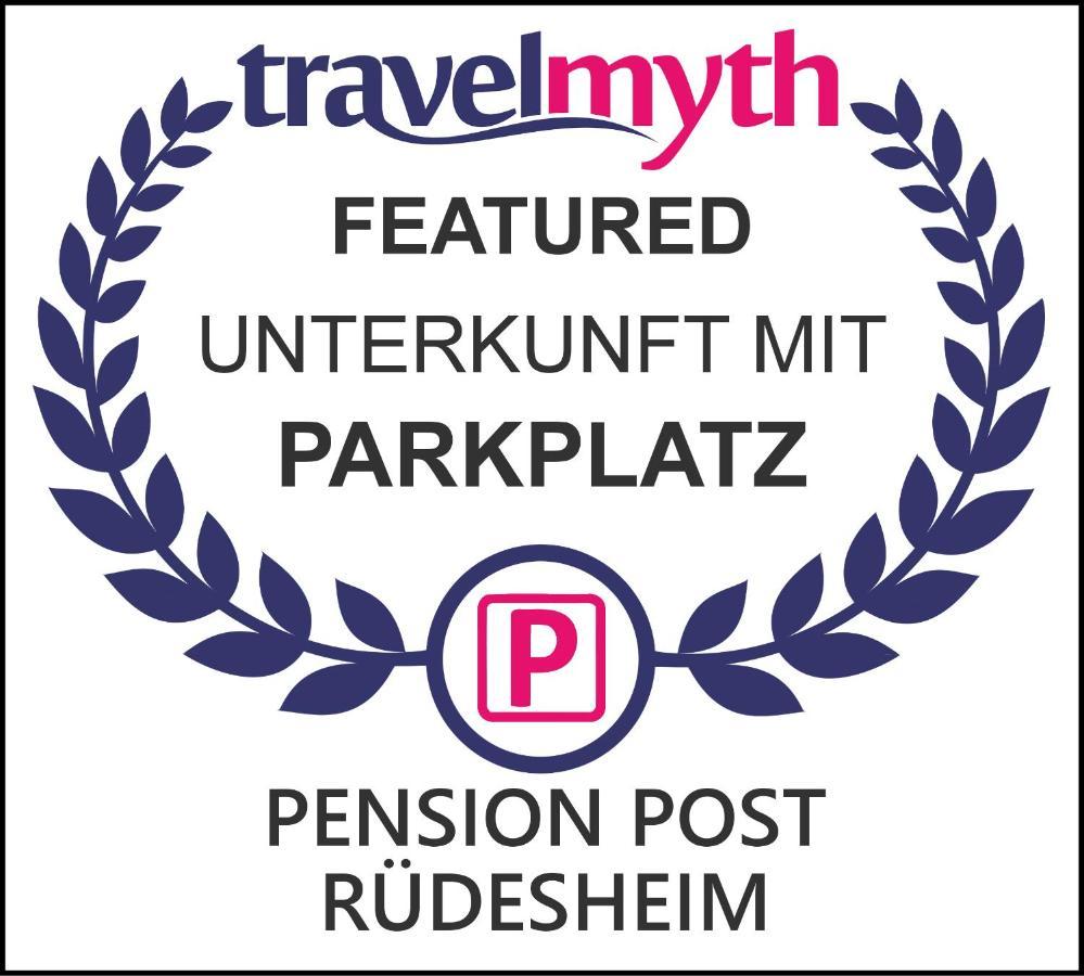 Pension Post Rudesheim Rüdesheim am Rhein Exteriör bild